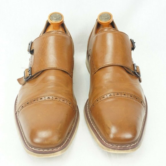 van heusen monk strap shoes